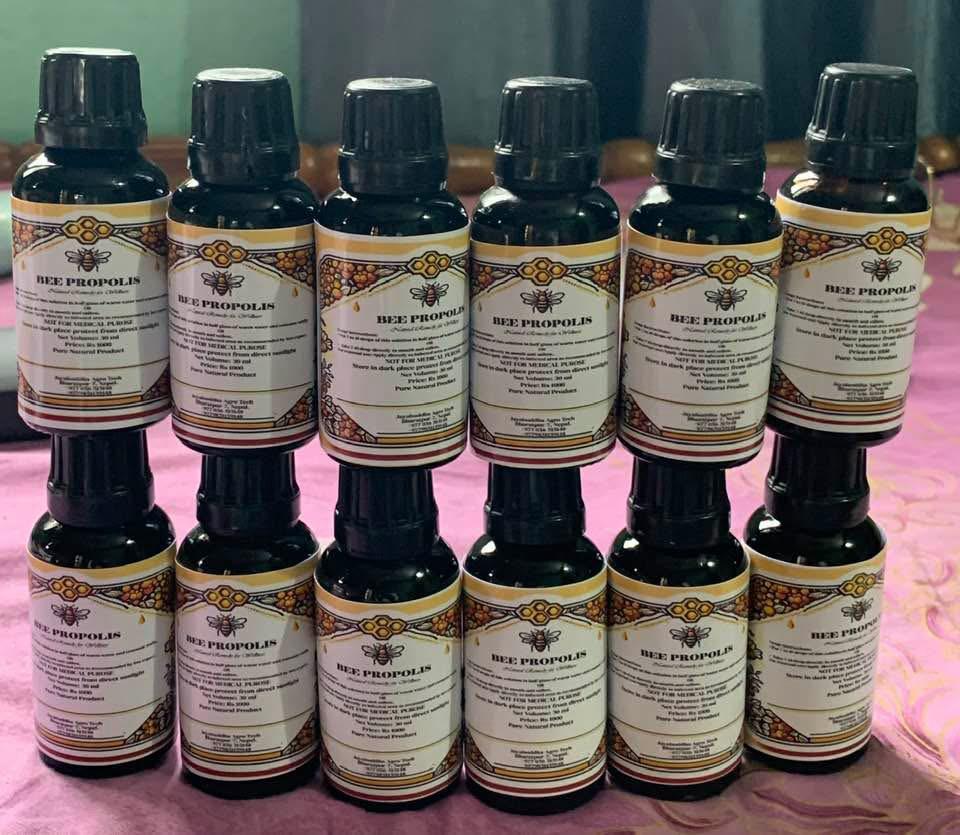 Pure propolis extract Nepal - natural bee propolis for immunity