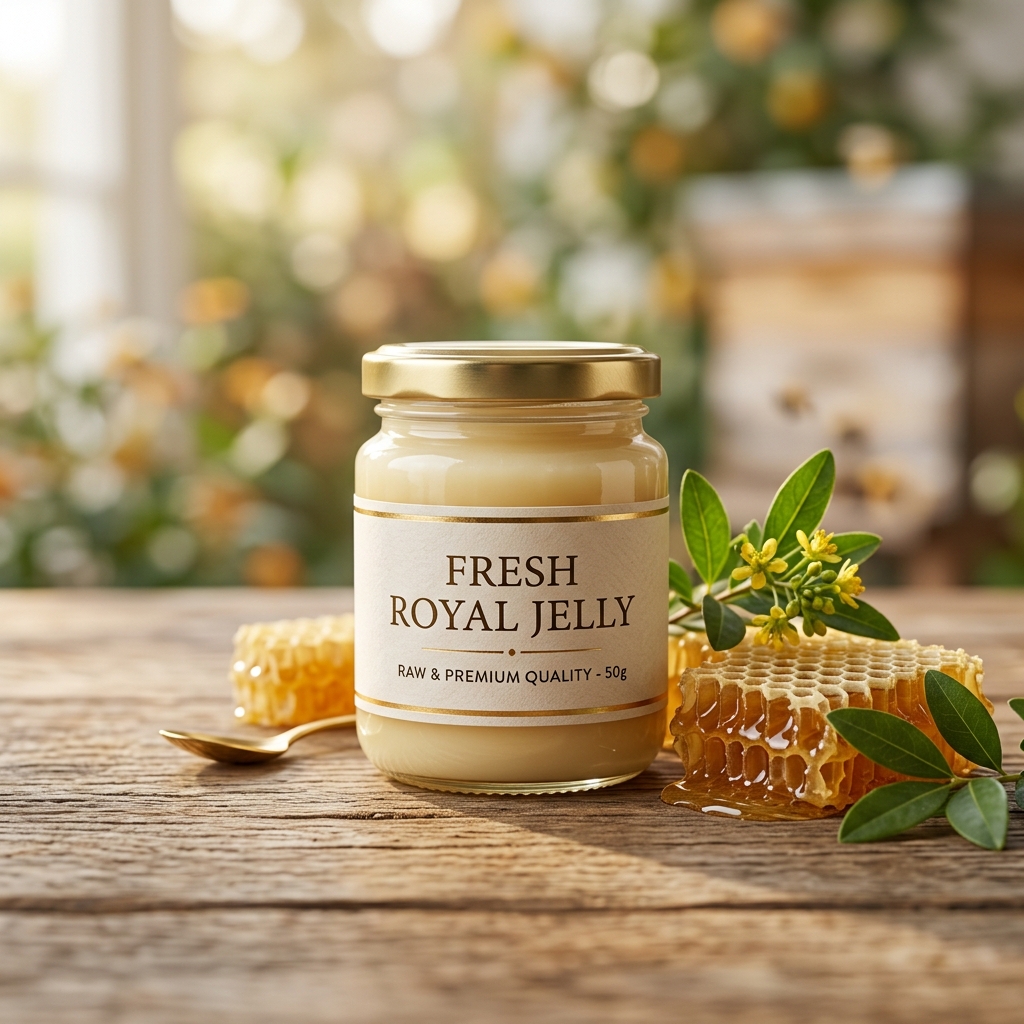 Fresh royal jelly with 10-HDA - buy royal jelly Nepal Jayabuddha Agrotech